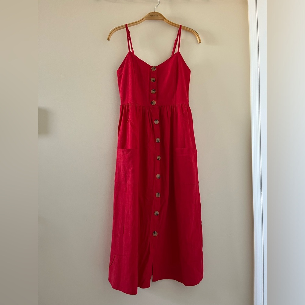 Red summer dress ❤️